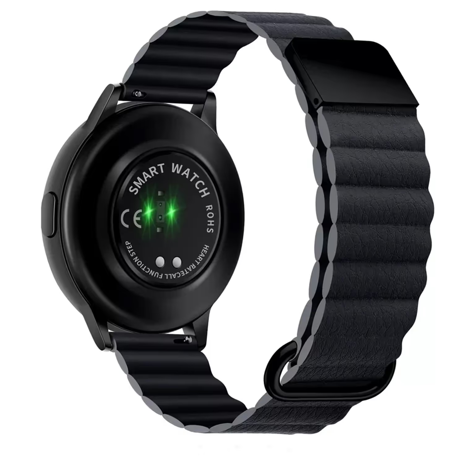 Magnetic Leather Texture Band for Smartwatch 20mm