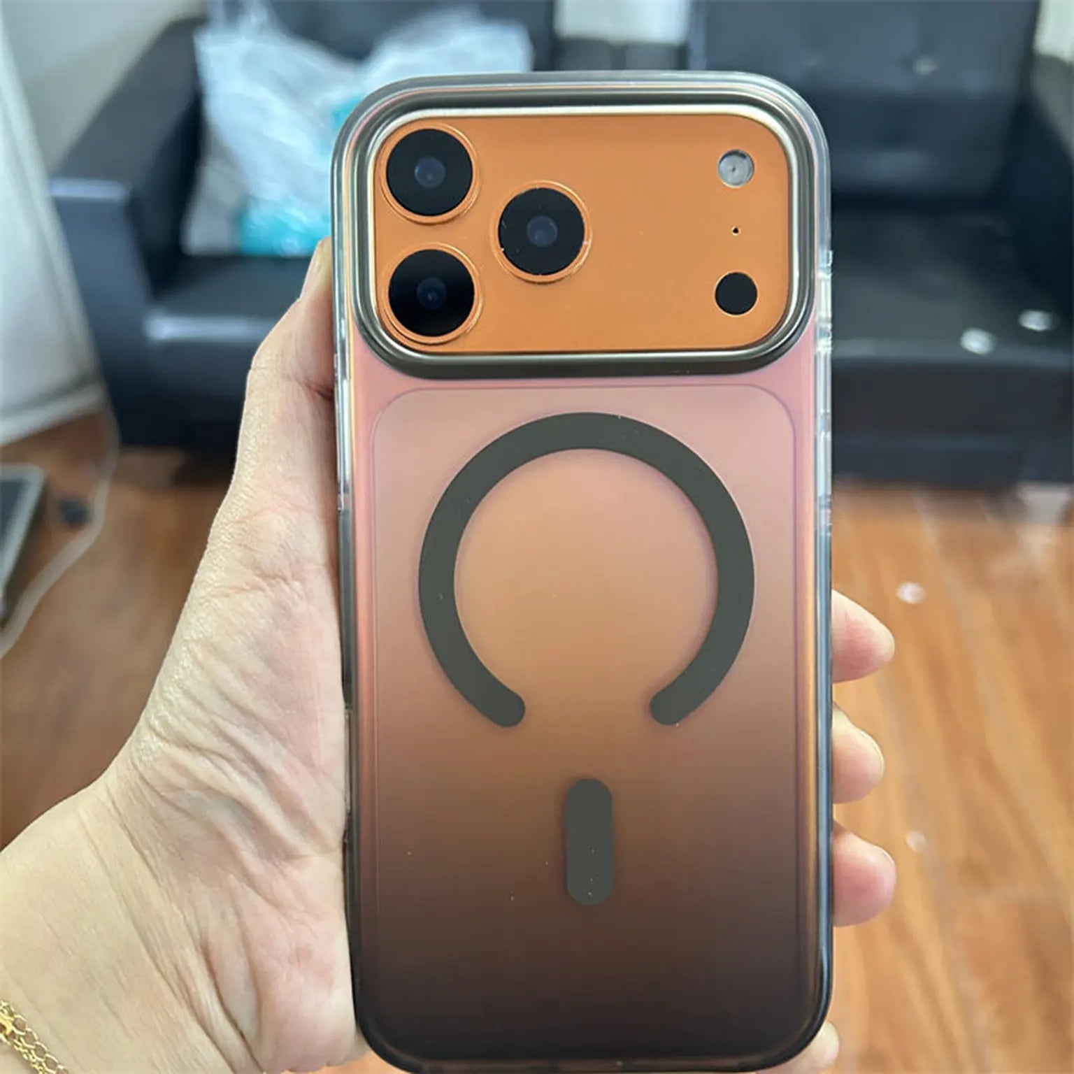 Gradient Color Frosted Magsafe Hard Case for iPhone 17 Air