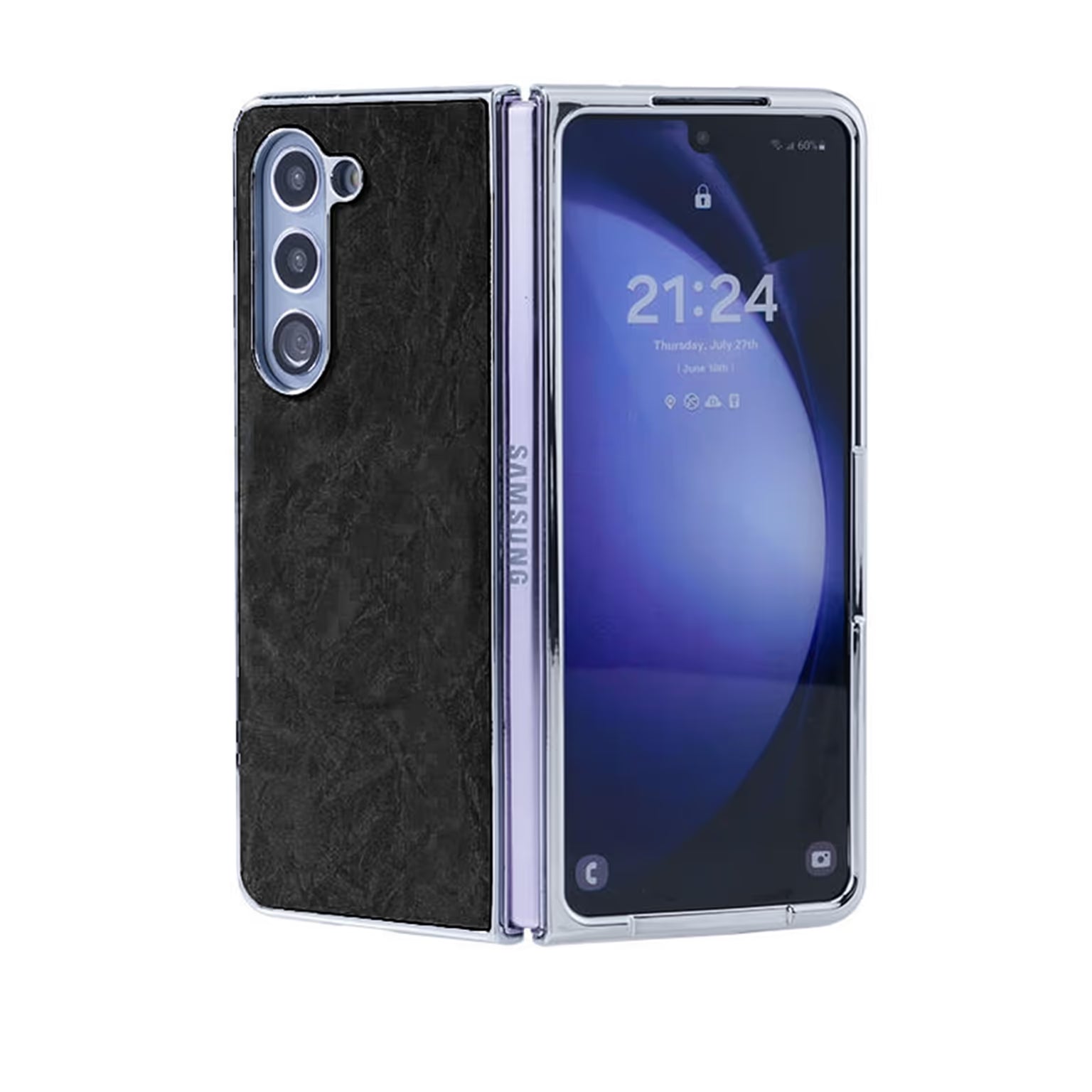 Garrett Texture Wireless Charging Magnetic Phone Case for Samsung Z Fold7