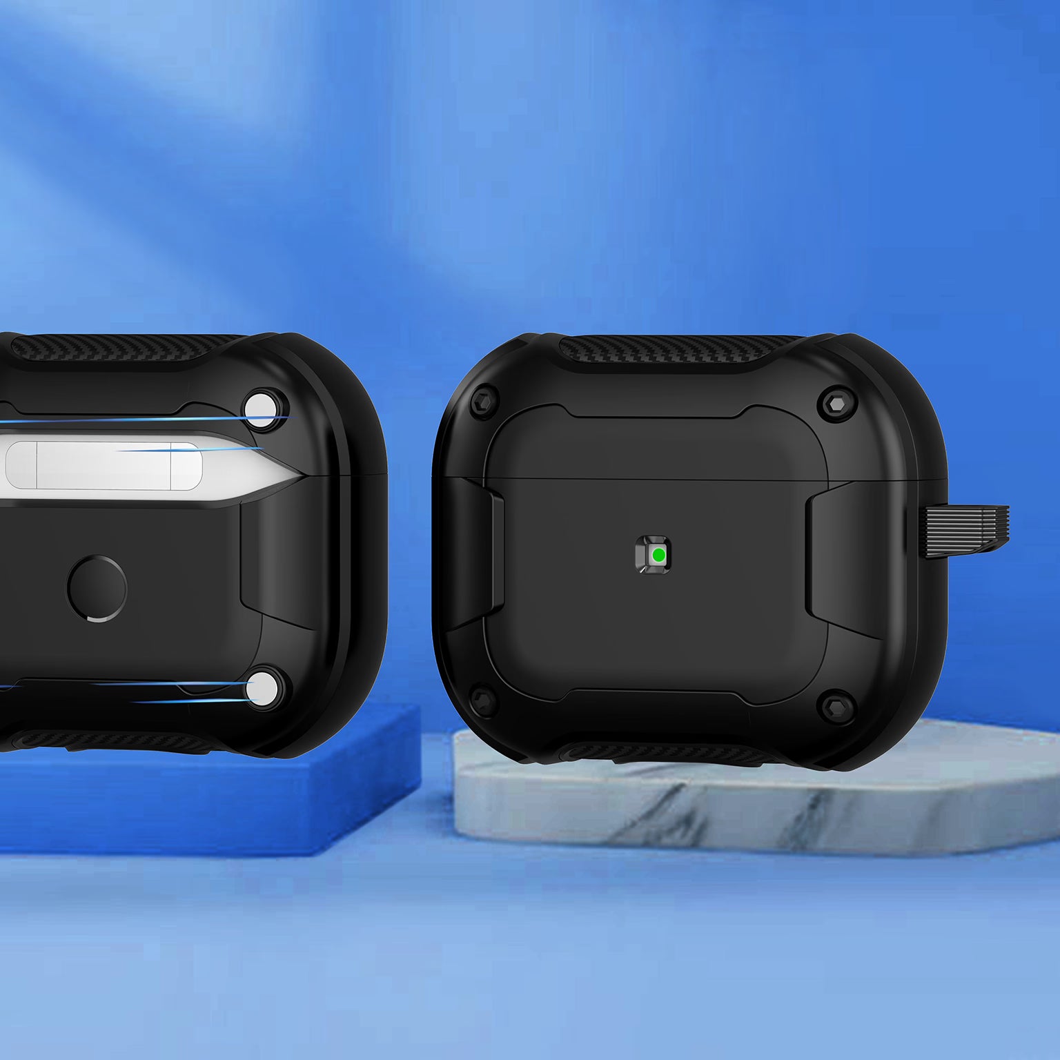 Magnetic Shockproof Hard Shell Protective Case for Airpods Pro | Pro 2