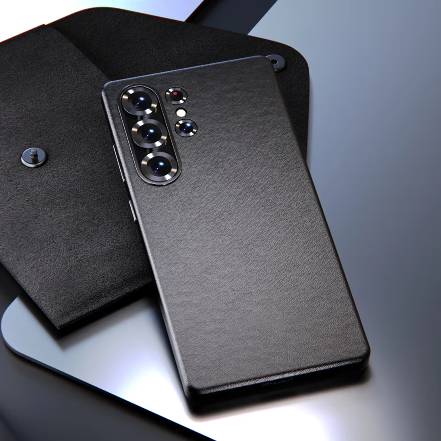 Leather Texture Hard Case for Samsung S25