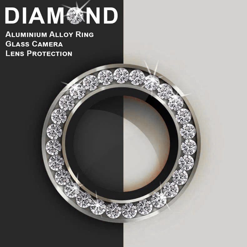 Camera Lens Protectors Bling Sparkling Diamond Camera Lens Ring for iPhone 14 Pro | 14 Pro Max