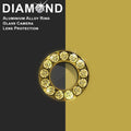 Bling Sparkling Diamond Camera Lens Ring [Pack of 2] for iPhone 6 Plus | 6s Plus
