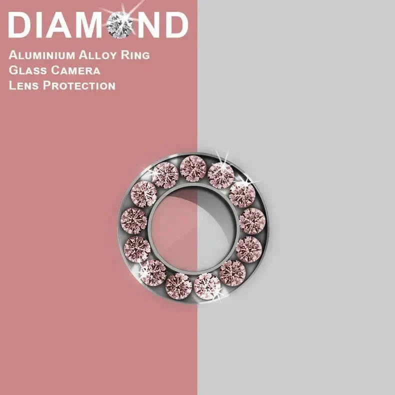 Bling Sparkling Diamond Camera Lens Ring [Pack of 2] for iPhone 6 Plus | 6s Plus