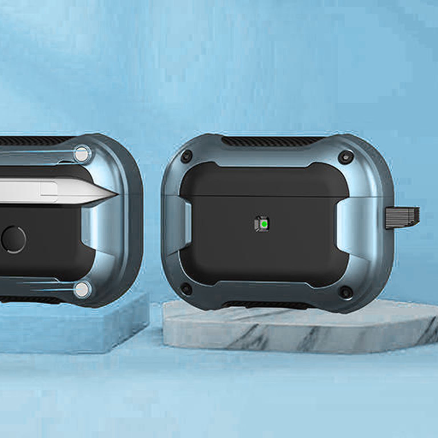 Magnetic Shockproof Hard Shell Protective Case for Airpods Pro | Pro 2