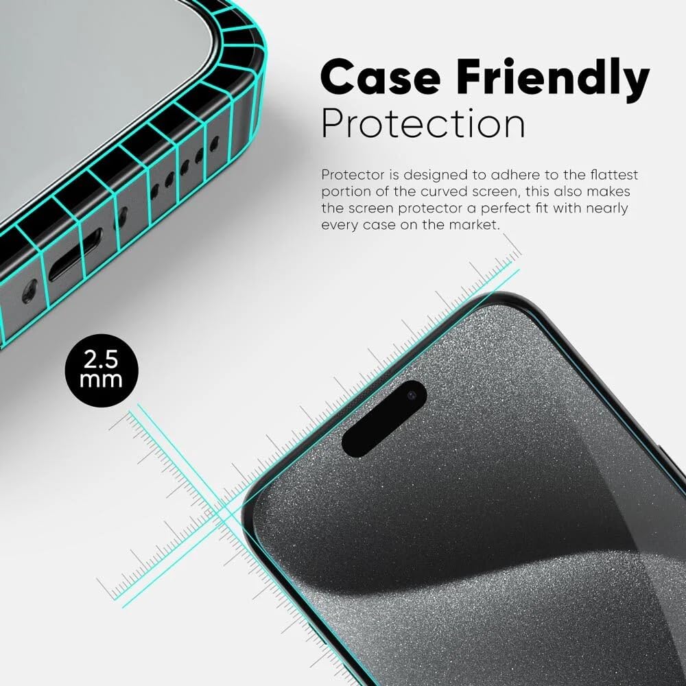 iShock Borderless Tempered Glass for iPhone 17 Air