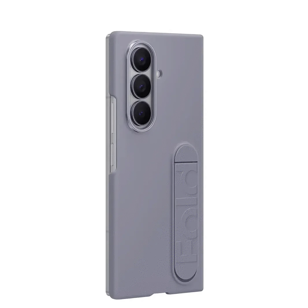 ktusu Generic Cases & Covers Bracket Kickstand Hard Case for Samsung Z Fold7 Gray