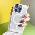 Cases & Covers for iPhone 15 Pro Max / White / With Magsafe