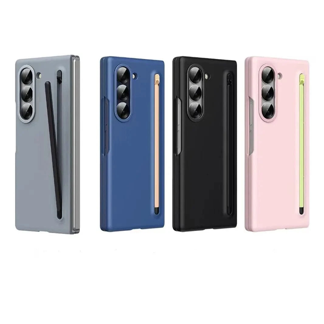 Built in Compact S Pen Holder and Storage Slot Case for Samsung Z Fold6