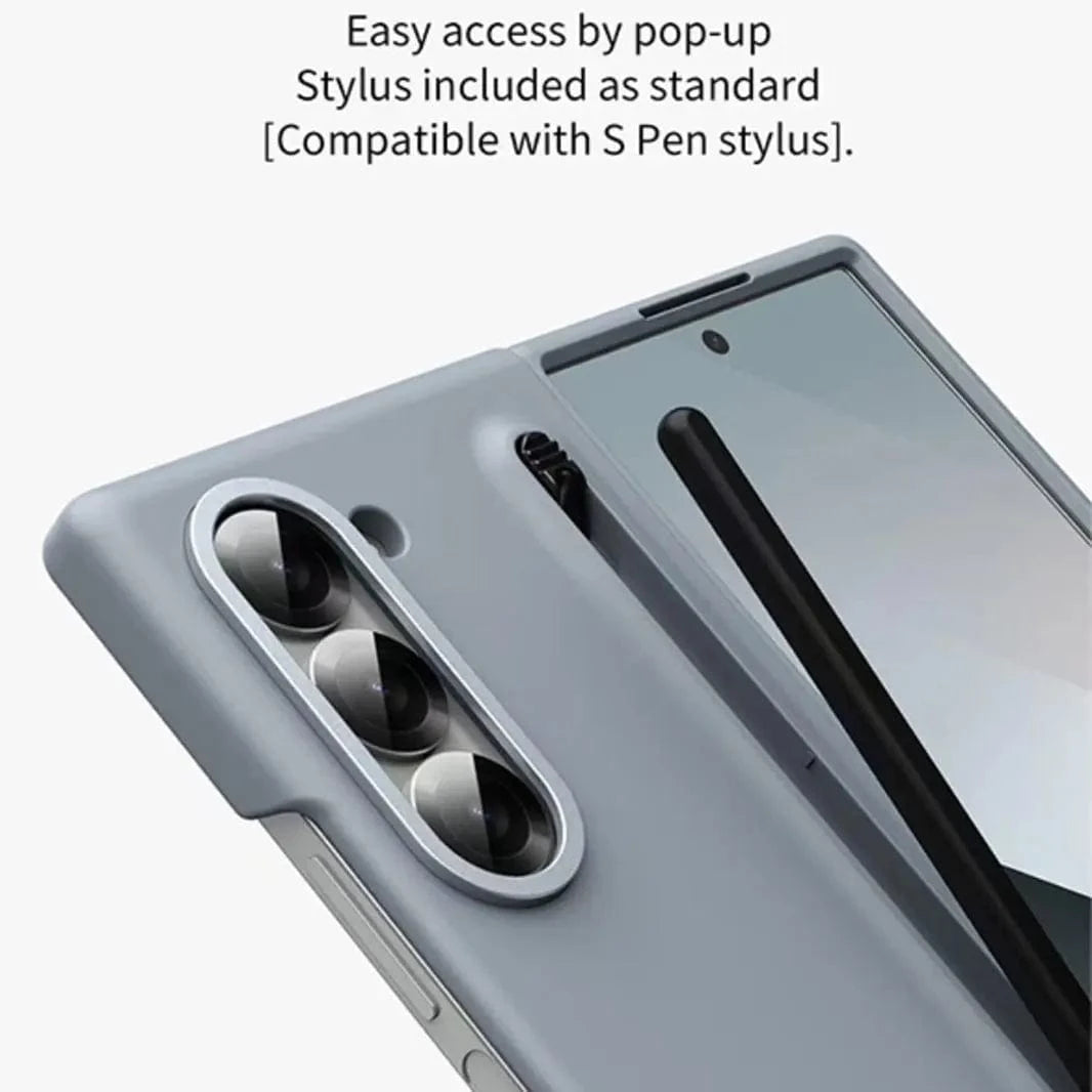 Built in Compact S Pen Holder and Storage Slot Case for Samsung Z Fold6