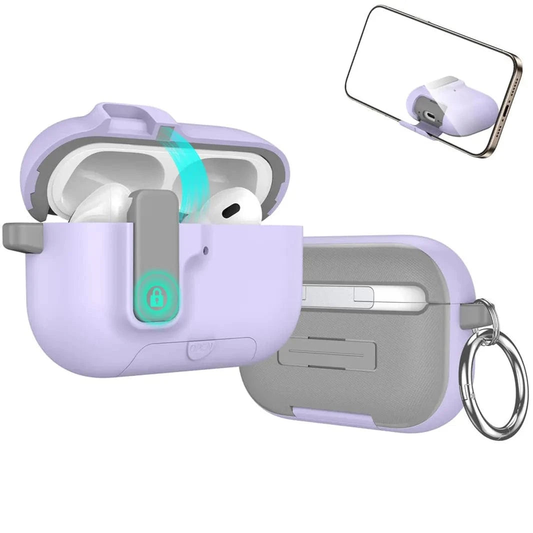 ktusu Generic Cases & Covers Bullet Design Modern Lock Cover for Airpods Pro 3