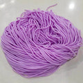 [ Pack of 3 ] Spiral Charger Cable Protector Data Wire Saver for Charging Cable ( 1.5 Meter ) Purple White / Dual Color - Ktusu