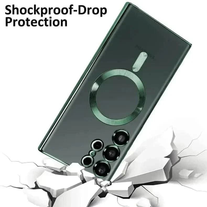 Cases & Covers Camera Lens Protective Magnetic Magsafe Soft Case for Samsung S23 Ultra