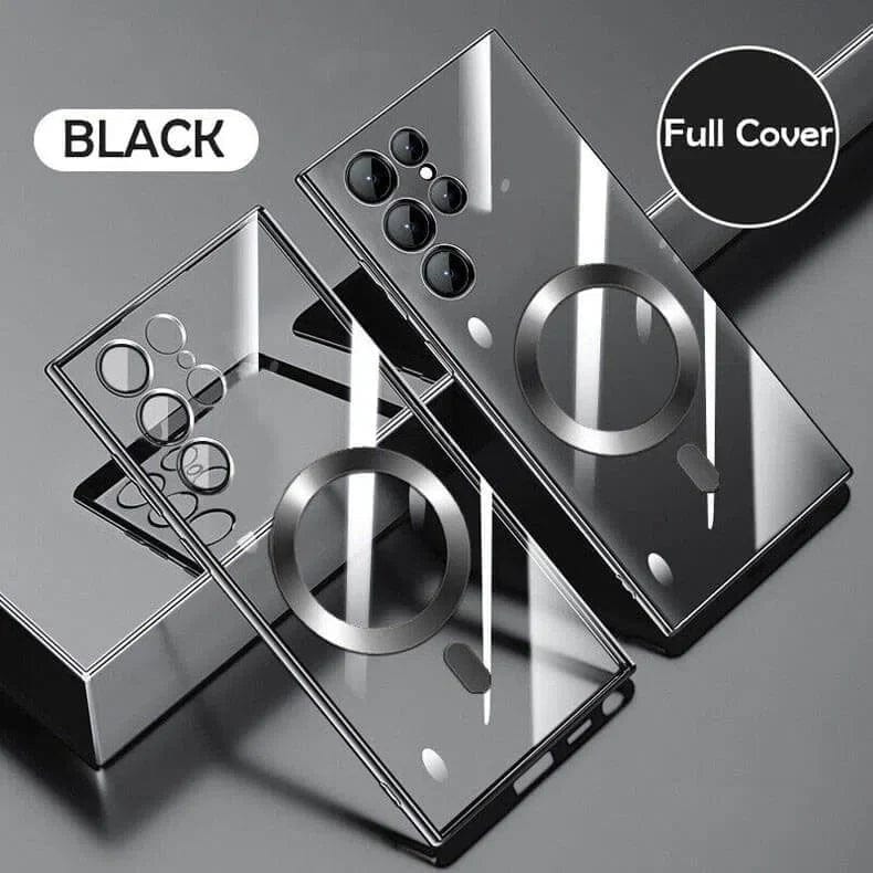 Cases & Covers Camera Lens Protective Magnetic Magsafe Soft Case for Samsung S23 Ultra