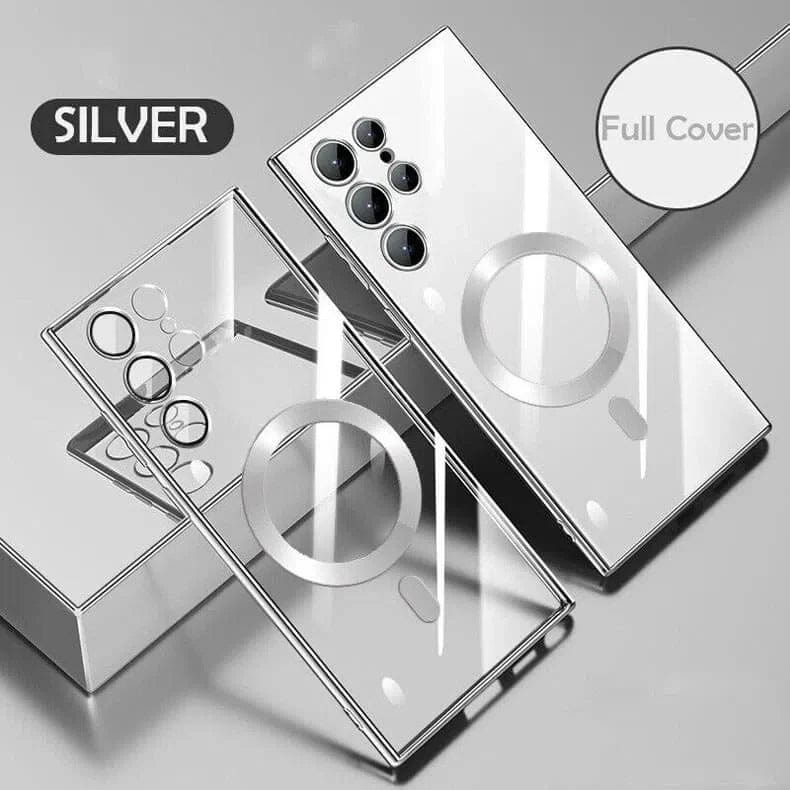 Cases & Covers Camera Lens Protective Magnetic Magsafe Soft Case for Samsung S23 Ultra