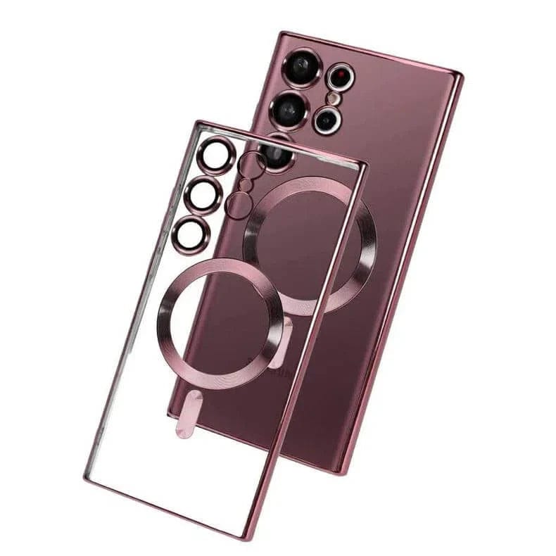 Cases & Covers Camera Lens Protective Magnetic Magsafe Soft Case for Samsung S23 Ultra