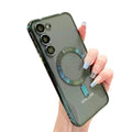 Cases & Covers for Samsung S23 Plus / Green Camera Lens Protective Magnetic Magsafe Phone Case for Samsung Galaxy