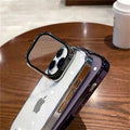 Cases & Covers for Camera Lens Protector kickstand Electroplating Case for Apple iPhone