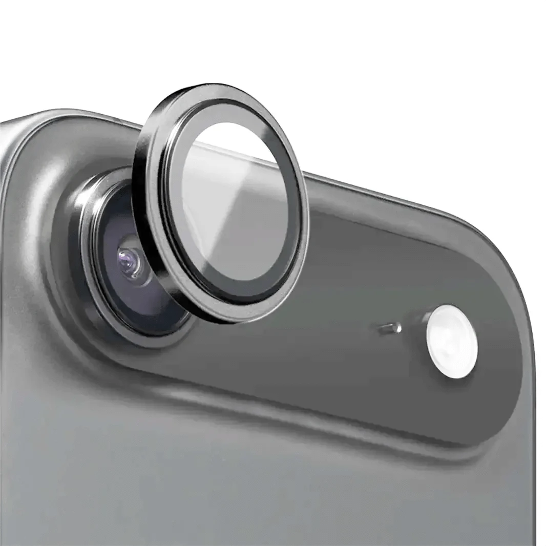 ktusu Generic Camera Lens Protectors Camera Lens Protector with Easy Installation for iPhone 17 Air Space Black