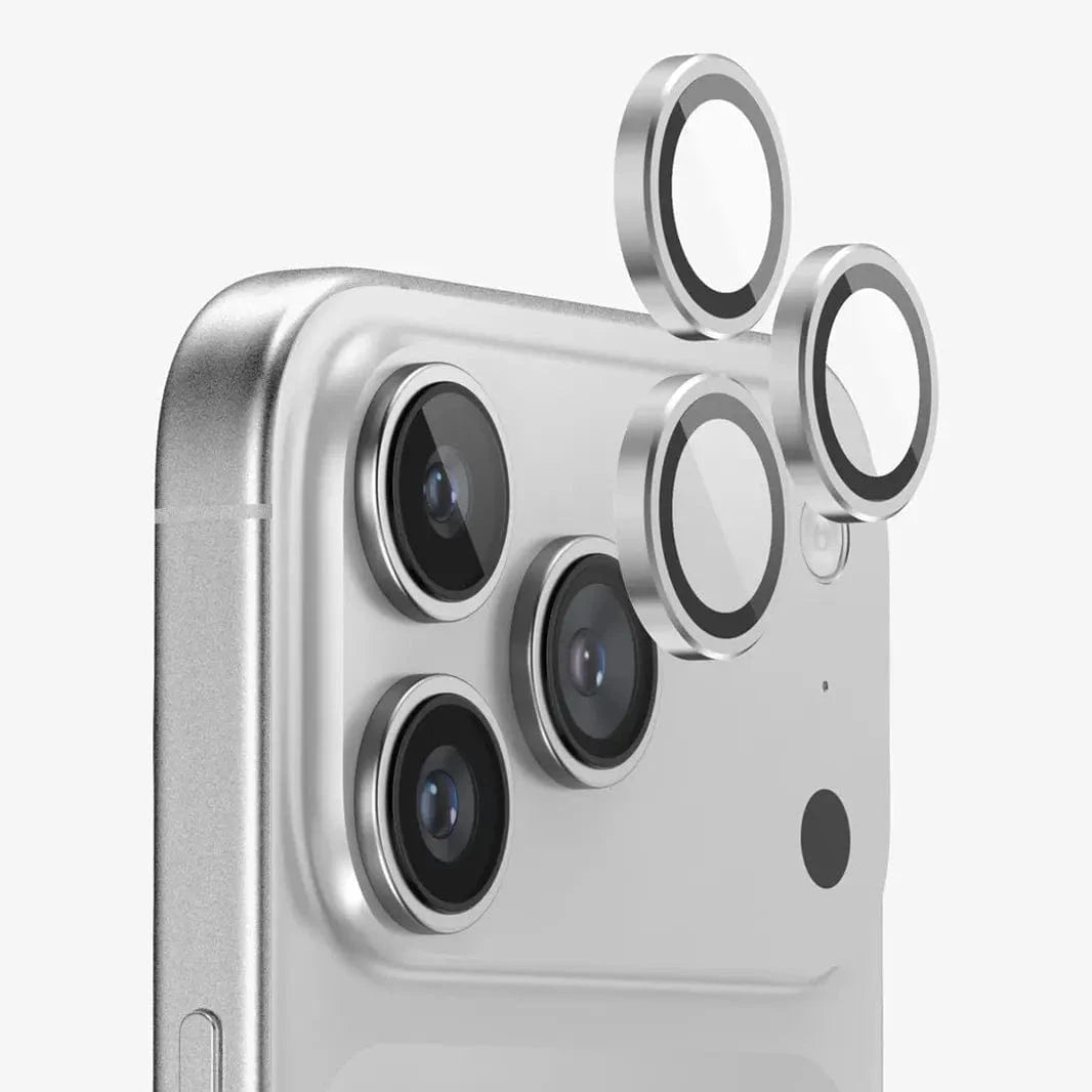 ktusu Generic Camera Lens Protectors Camera Lens Protector with Easy Installation for iPhone 17 Pro | 17 Pro Max Silver
