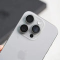 Camera Lens Protector Glass aluminum alloy frame with Easy Installation for Apple iPhone - Ktusu