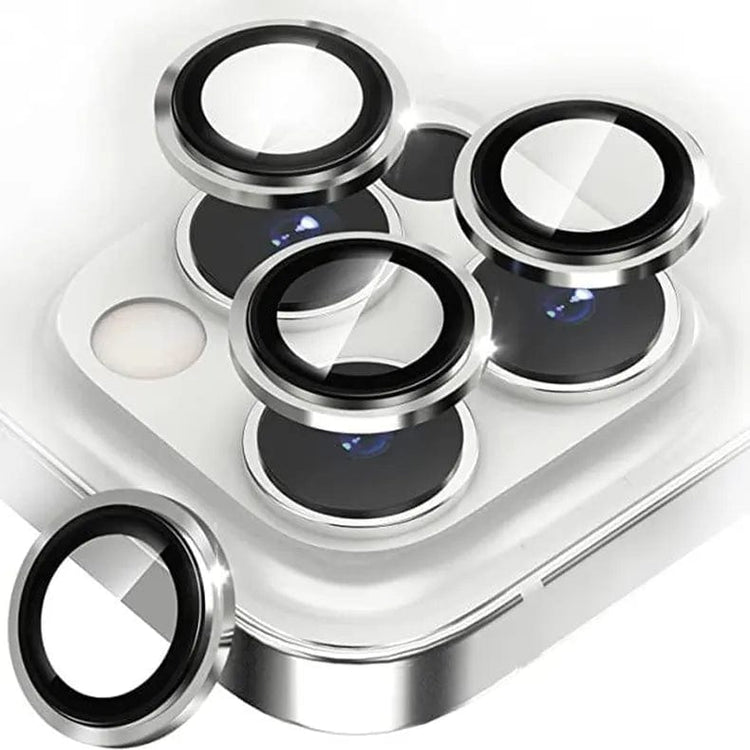 Camera Lens Protector Glass aluminum alloy frame Ring for Apple iPhone 15 Series - Ktusu