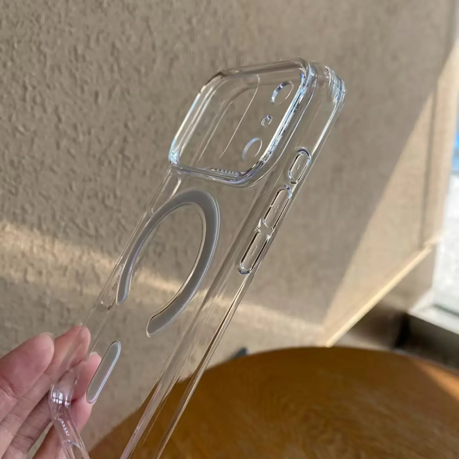 Cases & Covers Camera Potective Colored Crystal Slim Magsafe Hard  Case for iPhone 17 Pro Max