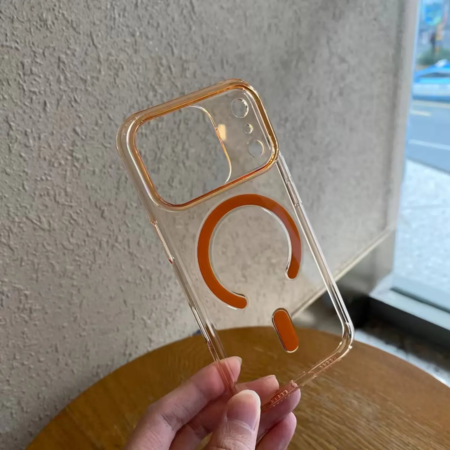 Cases & Covers Camera Potective Colored Crystal Slim Magsafe Hard  Case for iPhone 17 Pro Max