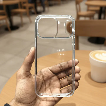 Cases & Covers Camera Protective Clear Hard Back Soft Edges Case for iPhone 17 Pro Max