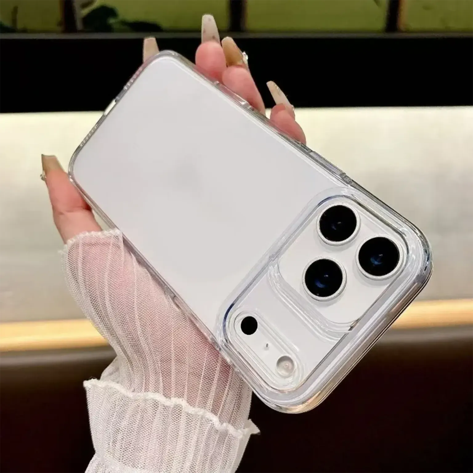 Cases & Covers Camera Protective Clear Hard Back Soft Edges Case for iPhone 17 Pro Max