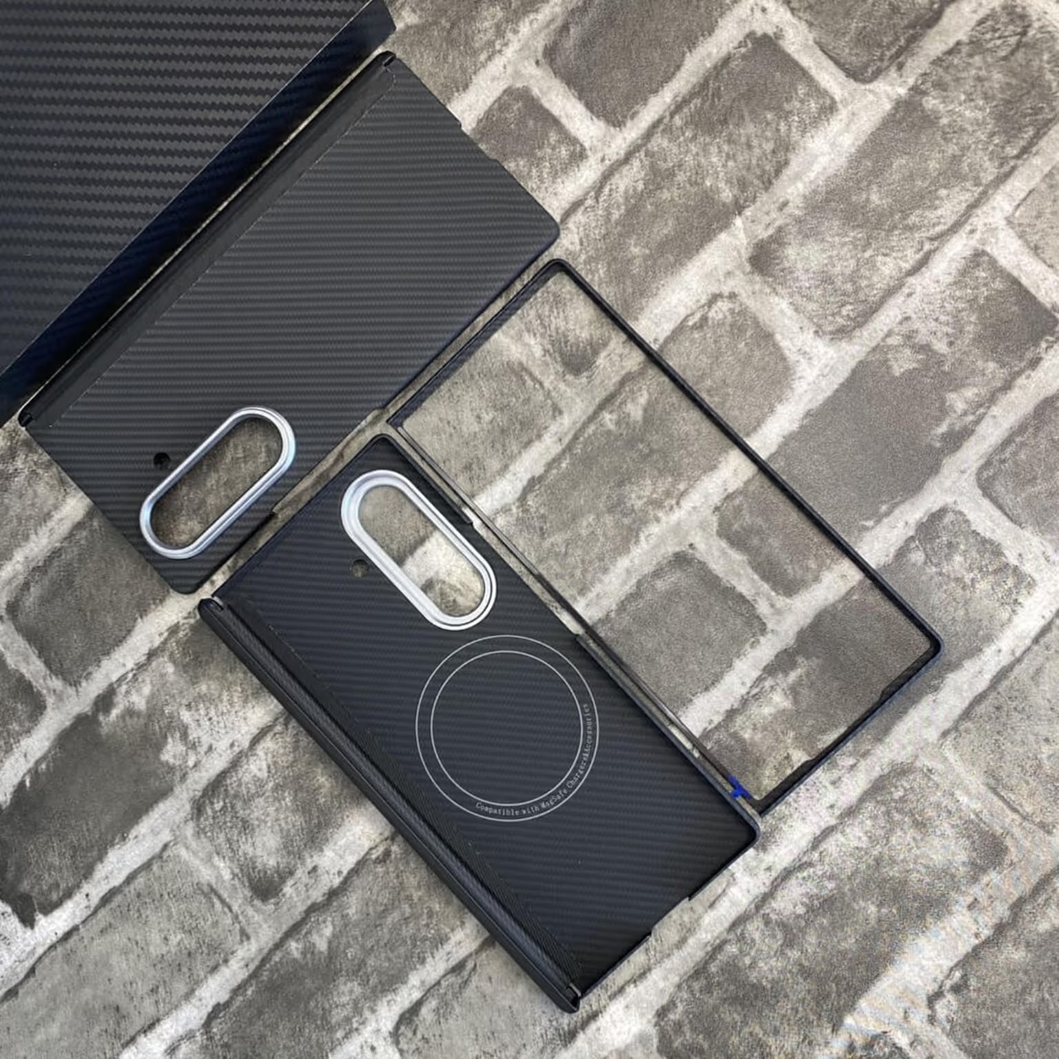 Real Aramid Kevlar Fiber Magsafe Case with Hinge Protection for Samsung Z Fold7