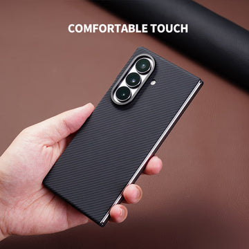 Carbon Fiber Magsafe Slim Thin Lightweight Hard Back Case for Samsung Z Fold6