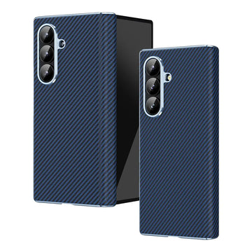 Cases & Covers Carbon Fiber Electroplating Case with Hinge Protection for Samsung Z Fold6