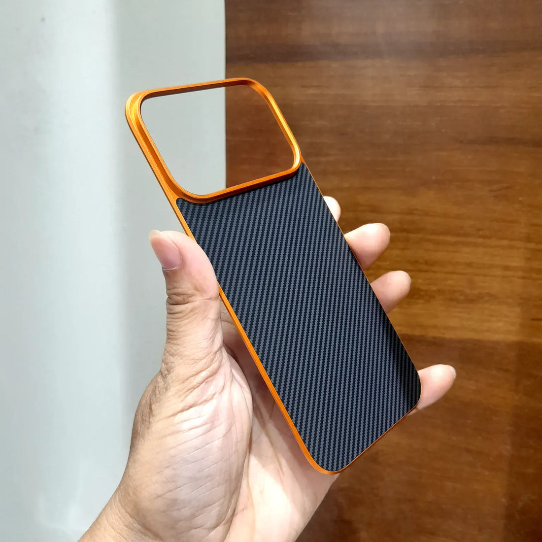 Cases & Covers Carbon Fiber Frameless Magnetic MagSafe Back Panel case for iPhone 17 Pro Max