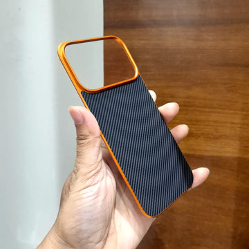 Cases & Covers Carbon Fiber Frameless Magnetic MagSafe Back Panel case for iPhone 17 Pro Max
