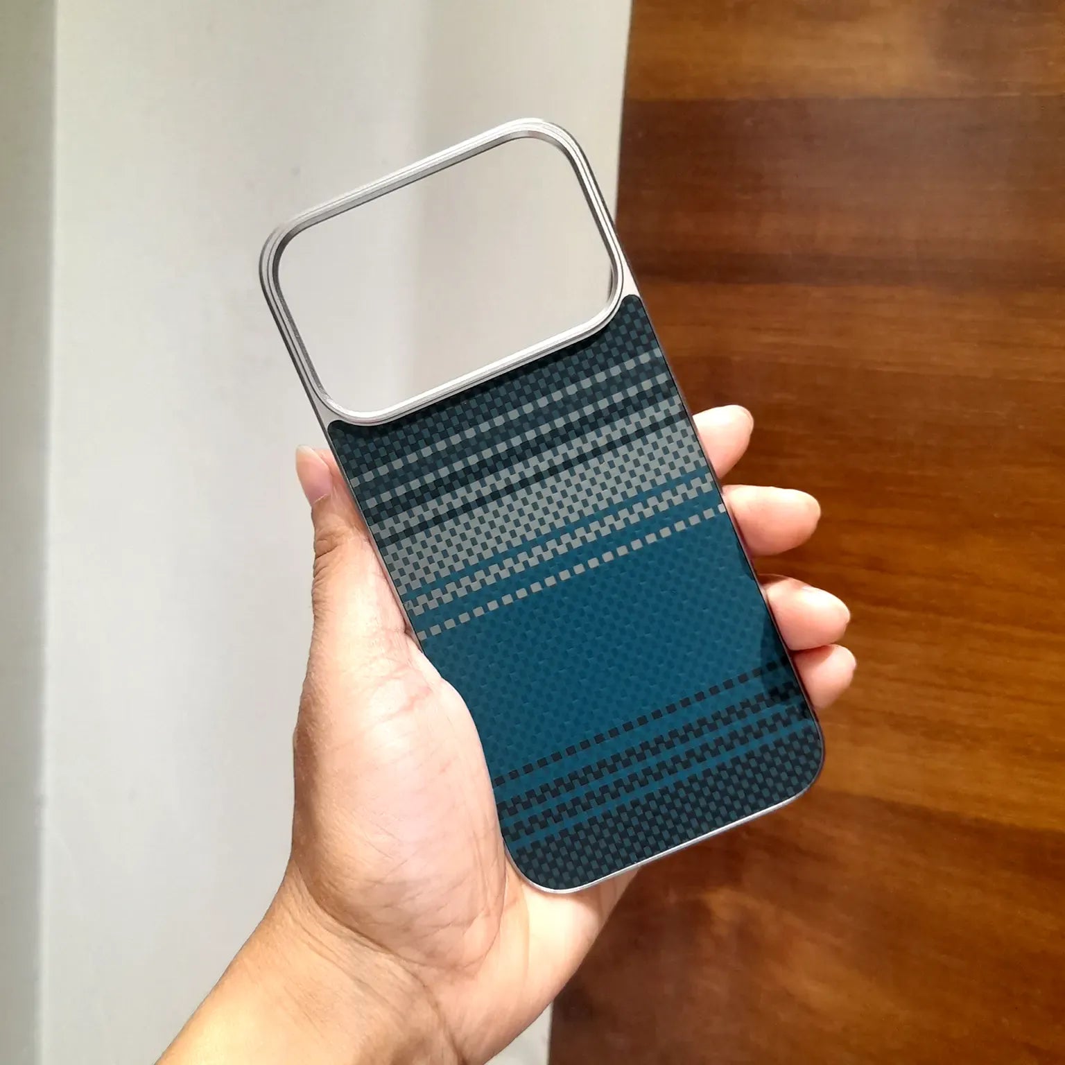 Cases & Covers Carbon Fiber Frameless Magnetic MagSafe Back Panel case for iPhone 17 Pro Max