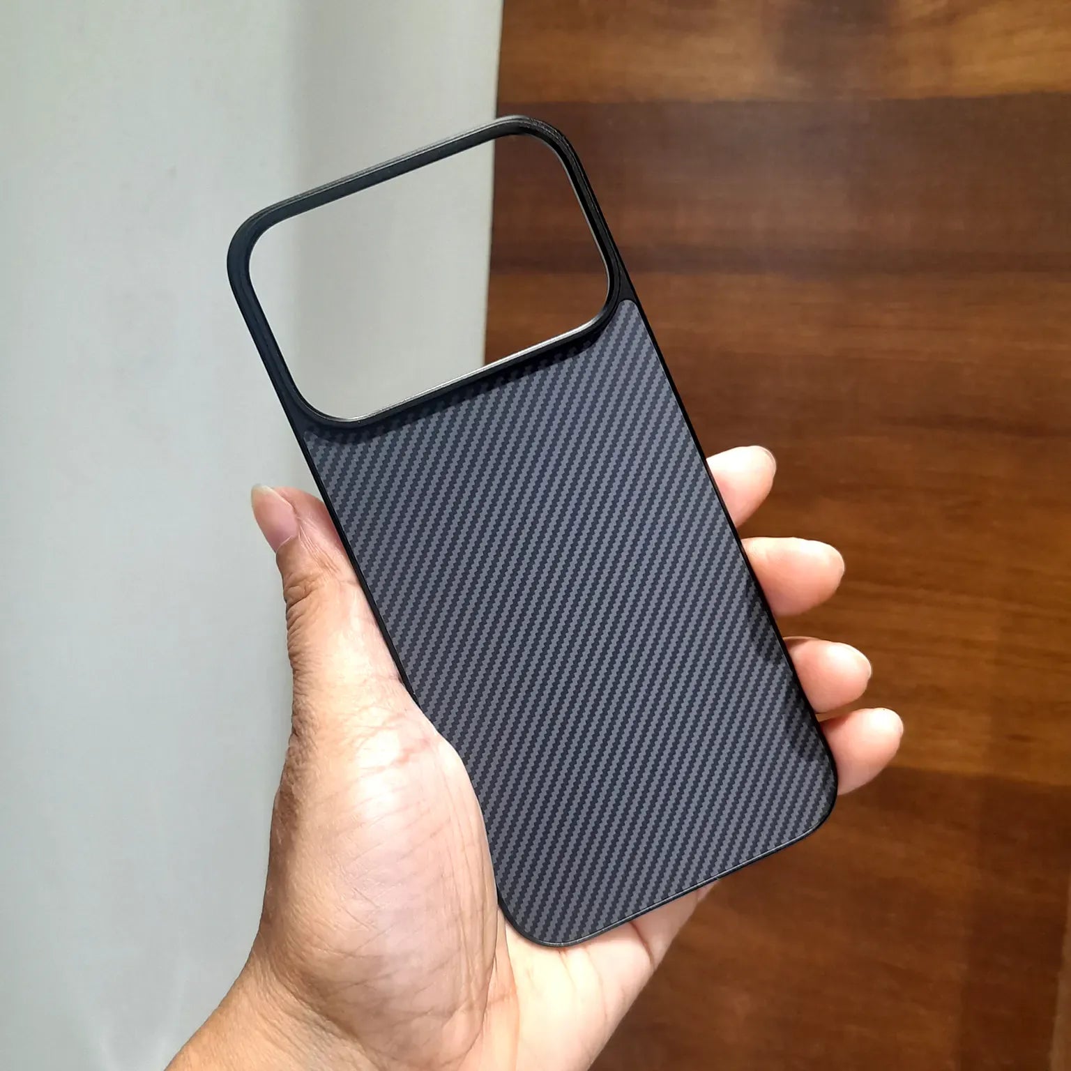 Cases & Covers Carbon Fiber Frameless Magnetic MagSafe Back Panel case for iPhone 17 Pro Max
