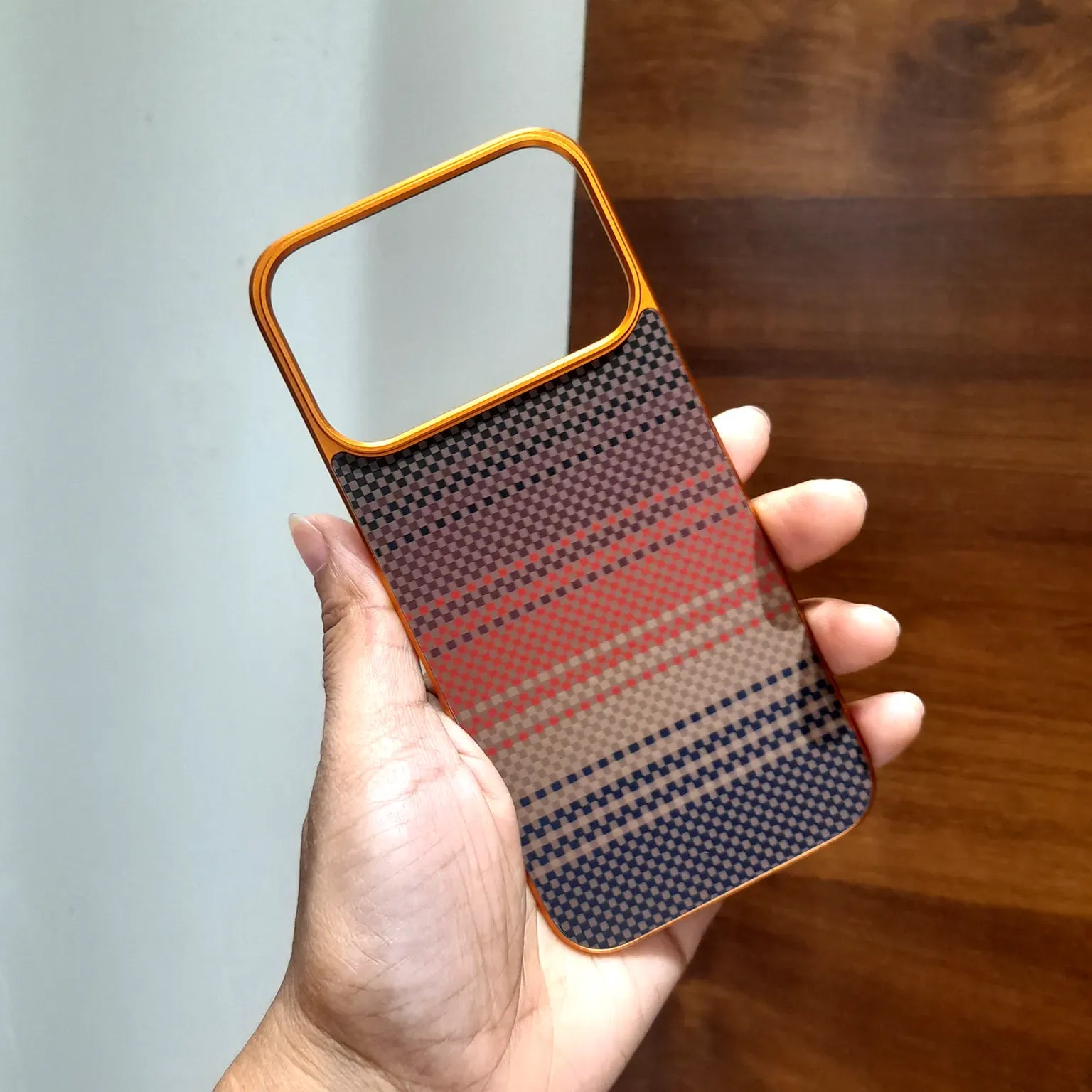 Cases & Covers Carbon Fiber Frameless Magnetic MagSafe Back Panel case for iPhone 17 Pro Max