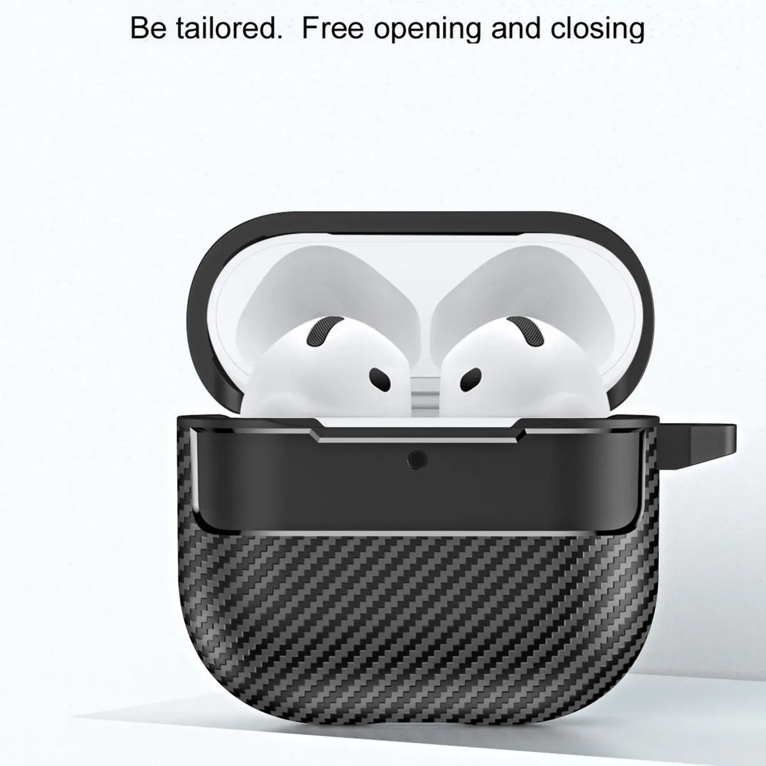 Cases & Covers Carbon Fiber Texture Bluetooth Earphone Protective Case Cover for Airpods Pro 3