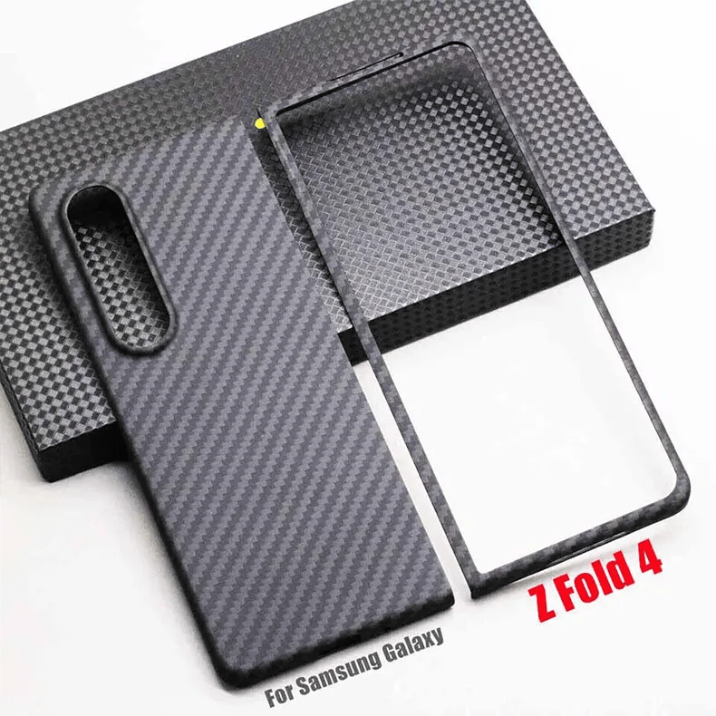 Cases & Covers for Samsung Z Fold4 Carbon Fiber Texture Hard Phone Cover for Samsung Galaxy Fold Series