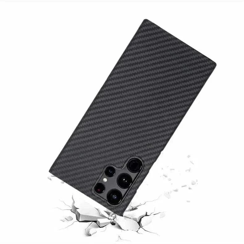 Cases & Covers Carbon Fiber Texture Soft Coating Hard Case for Samsung S23 Ultra