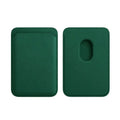 PU Magnetic Card Wallet Holder with MagSafe for Apple iPhone Green - Ktusu