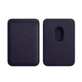 PU Magnetic Card Wallet Holder with MagSafe for Apple iPhone Midnight Blue - Ktusu