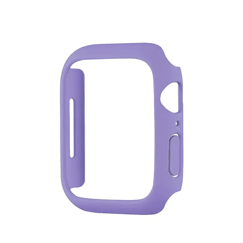 Matte Hard TPU Slim 360 Degree Body Bumper Case for iWatch 40mm / Lavender - Ktusu