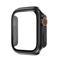 in Build Glass Case for iWatch 45 and 44 into an iWatch Ultra snap-on cover 45mm / Black - Ktusu