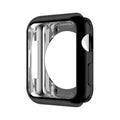 Soft Slim Shiny 360 Degree Body Bumper for iWatch 45mm / Black - Ktusu