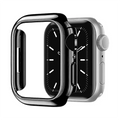 Glossy Hard PC 360 Degree Body Bumper for iWatch 45mm / Black - Ktusu