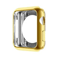 Soft Slim Shiny 360 Degree Body Bumper for iWatch 45mm / Gold - Ktusu