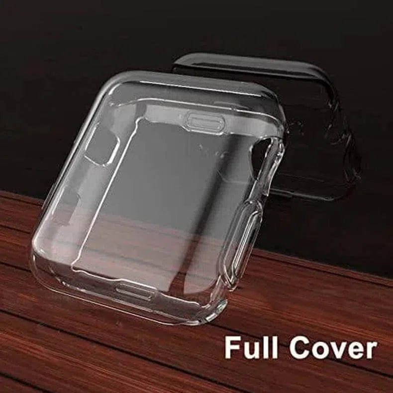 Transparent Soft Full Body Watch Case for iWatch 45mm - Ktusu