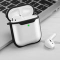 Eggshell Transparent Clear Case for Airpods 1 and 2 | Airpods Pro Airpods 1 | 2 / Black - Ktusu